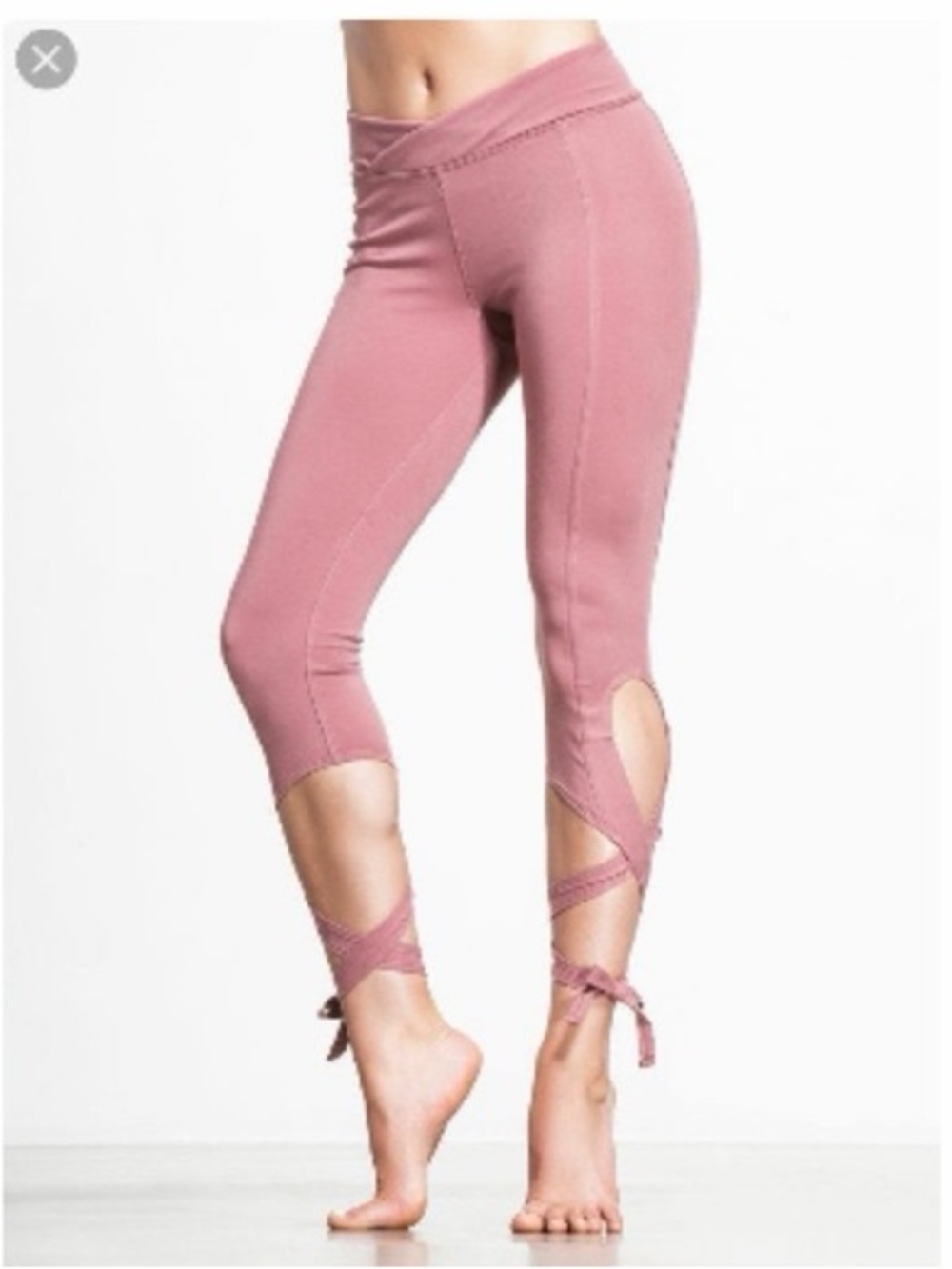 Free People Movement Turnout Leggings Pink Mauve Size L